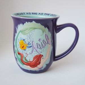 Disney Store Ariel Mug A Heart As Big As The Ocean The Little Mermaid Princess